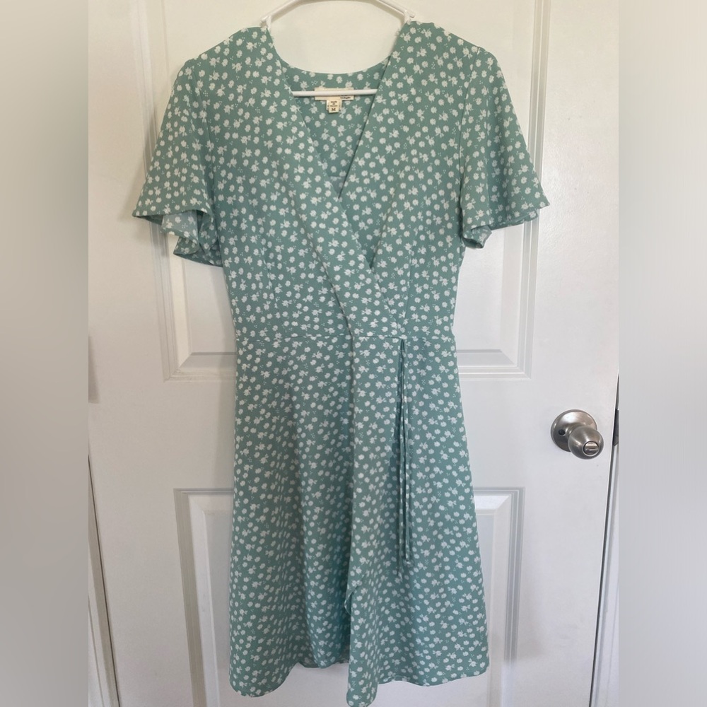 Womens wrap dress